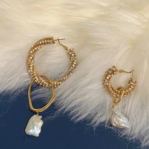 Zara loop earrings